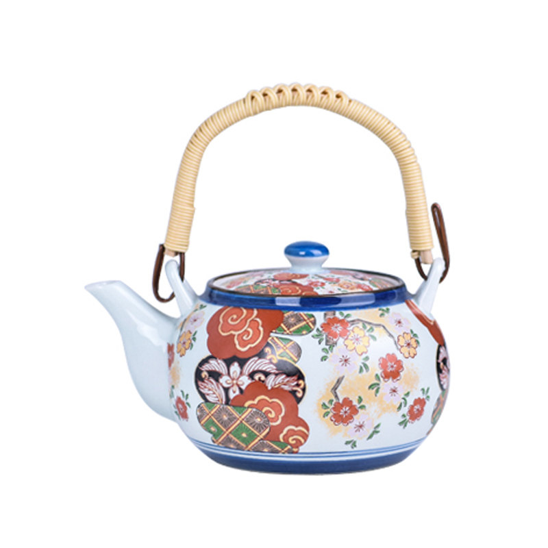 波佐见烧古伊万里提梁茶器礼盒