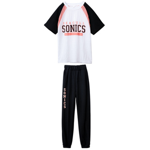 女童夏装10运动套装11女孩12洋气15时髦13岁大童女装网红夏天衣服