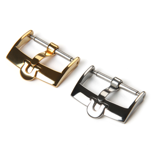 至尚手表配件零部件欧米不锈钢凸标表扣男女皮带针扣表带扣环扣头