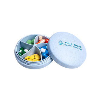 随身迷你防潮小药盒便携一周收纳日式旅行药品药片大容量分装盒子