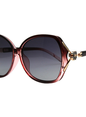 高档偏光女士四叶草镜妈妈墨镜