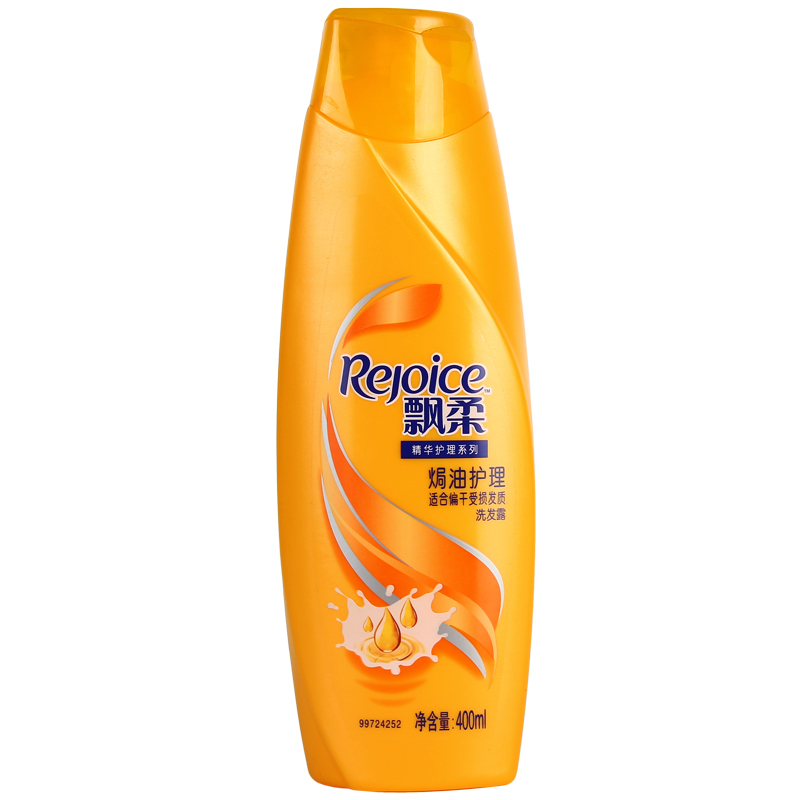 飘柔精萃润泽柔顺洗发露400ml 洗头水洗发水洗头膏原焗油护理新装