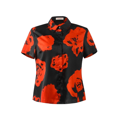 印花衬衫印花衬衫