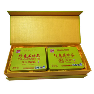 贵州遵义凤岗野鹿盖绿茶 明前雀舌 高原茶凤冈锌硒茶礼盒装