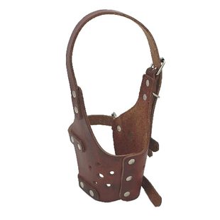 皮宠物嘴套可调式狗嘴套 防咬防乱吃口罩大中小型犬