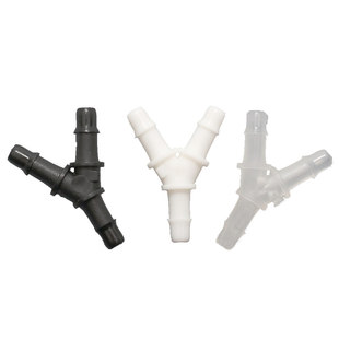 喷绘压电机写真机墨管转换头黑/白/透明转接头写真机配件Y型三通