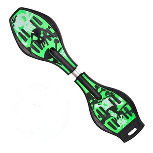 初学者活力板二轮儿童成人滑板车游龙蛇板6岁以上青少年两轮滑板