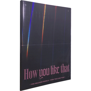 正版 BLACKPINK专辑 粉墨 特别版 How You Like That CD+小卡海报