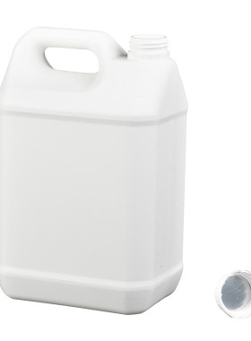 加厚5L四氟化5Kg公斤10斤塑料桶5升化工样品分装药食品方提壶包邮