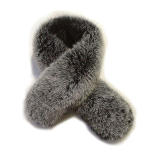 定做真毛狐狸毛领子单卖羽绒汉服可拆卸毛条单买皮草围巾袖口通用