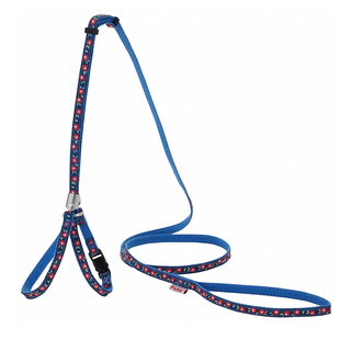 日本petio猫咪牵引绳防挣脱专用遛猫绳猫胸背溜猫绳带铃铛猫绳子