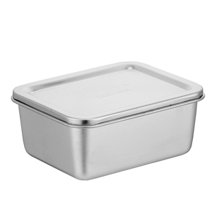 不锈钢304幼儿园食堂食物食品留样盒带盖酒店餐厅菜品取样瓶小盒