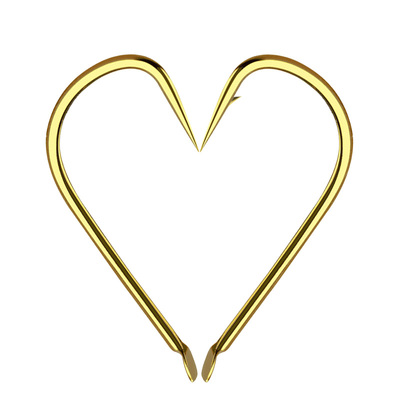 50枚平打有刺包邮安小惠金袖鱼钩