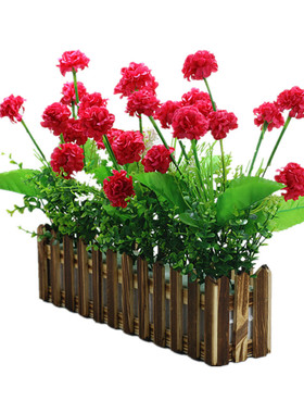 仿真花假花塑料花桌面遮挡摆件