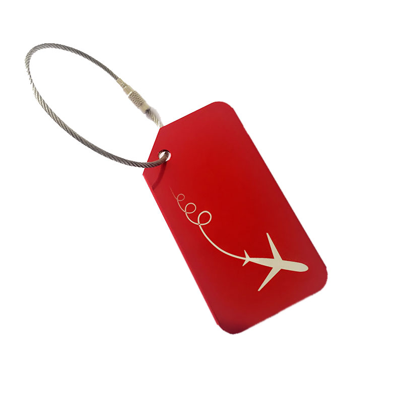 【麋鹿】鹿铝合金挂牌登机牌卡通行李箱吊牌旅行箱单枚定制LOGO