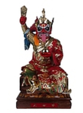 面然大士面燃鬼王焦面大士焰口鬼王大士爷大士王羽林大神佛像摆件