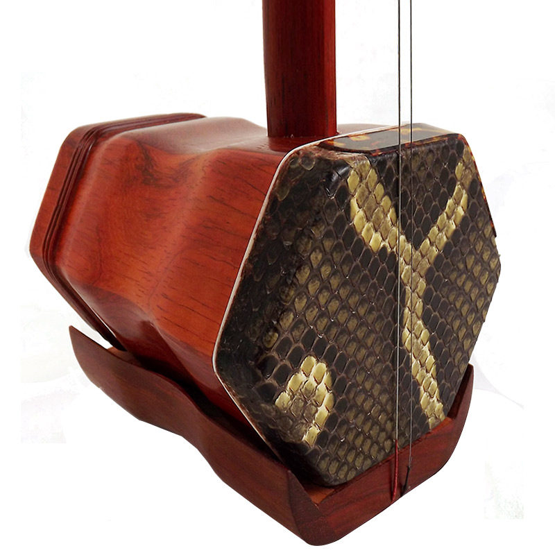 梵巢民族拉弦乐器初学专业红檀木料六角演奏二胡传统手工制作包邮