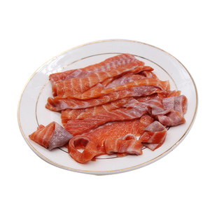 宠物冰鲜4斤装三文鱼边角料无刺碎肉无刺无鱼皮自制狗粮鱼油丰富