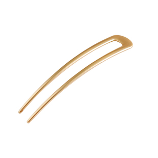 韩国简约现代金属发簪气质u型盘发神器工具发插簪子发卡复古发饰