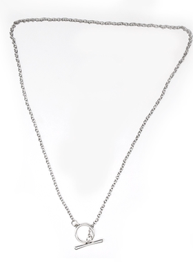 做旧土酷蹦迪少女风高级感项链