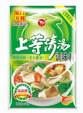 沙县小吃馄饨清汤增香调味配方