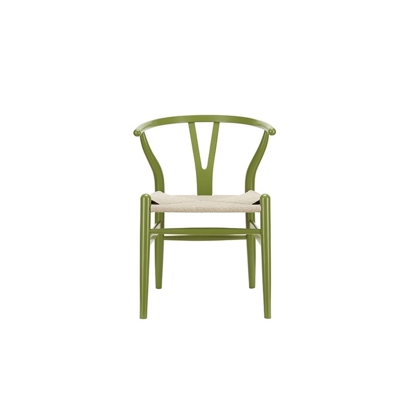 furnittu设计师家具 wishbone chair/Y椅中式彩色餐椅 叉骨椅