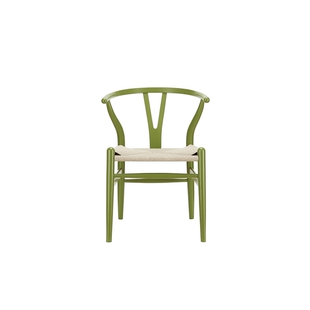 furnittu设计师家具 wishbone chair/Y椅中式彩色餐椅 叉骨椅