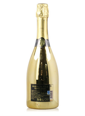 格阑爵香酩汽泡酒 金尊起泡葡萄酒 婚宴女士土豪金夜场酒吧 750ml