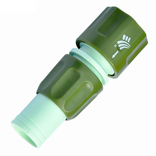 沃施worth园艺4分塑料快速水管接头连接喷枪水龙头软管延长修补头