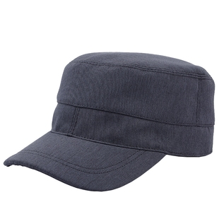 DYTOO高档平顶帽短檐鸭舌净色光身男女士秋冬天全封口休闲保暖帽