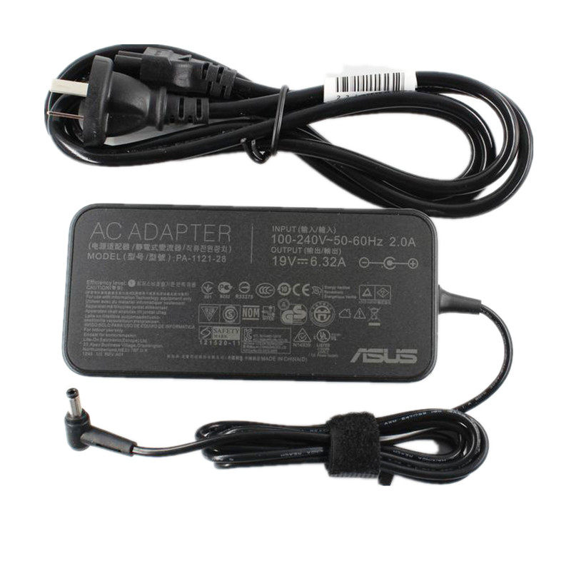 原装华硕笔记本N551JW FX80G ZX50J电脑电源适配充电器线19V6.32A
