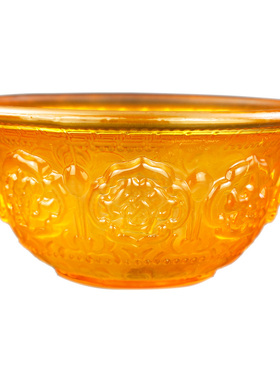 琉璃供碗贡碗佛前供水杯斋菜碗