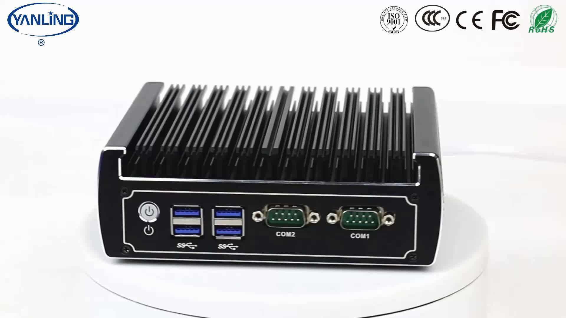 Stock Product Intel Core I5 7200u Industrial Computer With Dual Lan ...