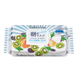 BCL日本Saborino早安面膜60秒懒人早晨补水保湿免洗夜间晚安面膜