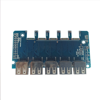 USB测试母座板micro母座板苹果板