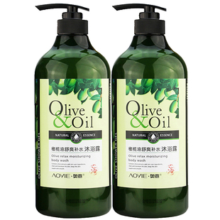 黛维莉奥意橄榄洗发水沐浴露套装大瓶家庭装男女士沐浴乳持久留香