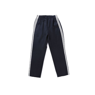 纯棉春夏校服裤子两道杠男校裤高中学生女运动裤初中校服裤一条杠