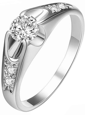 韩国时尚精致潮人仿真款对戒30