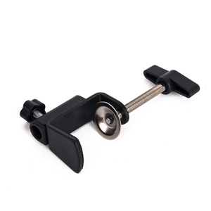 麦克风桌面支架锁固定夹子头金属万能向通用影音配件底座简易旋转