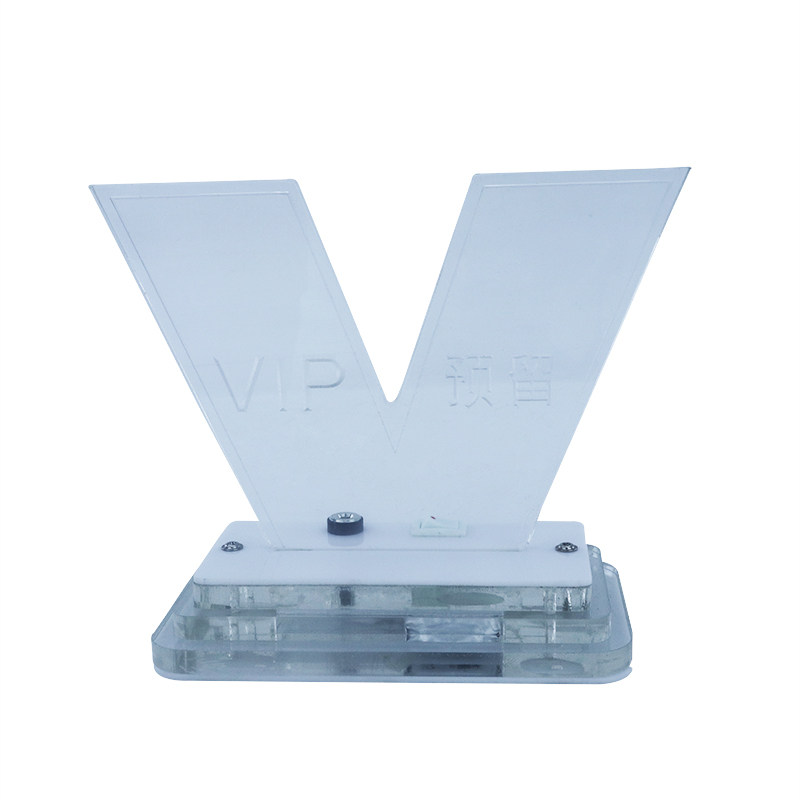 led发光酒吧vip预留创意亚克力