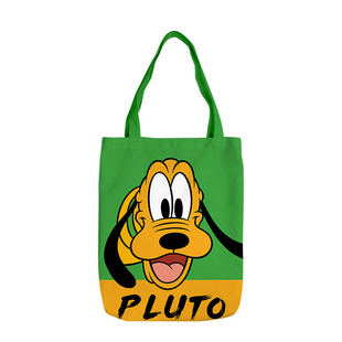 Pluto the Pup 购物袋布鲁托帆布袋手提袋大容量购物单肩包包动漫