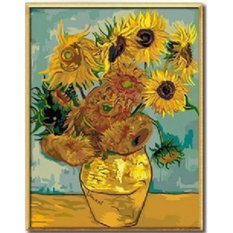 印花正品dmc十字绣油画梵高名画