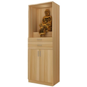 实木佛柜佛龛立柜带门财神爷观音菩萨柜吊柜关公佛台供桌神龛供台