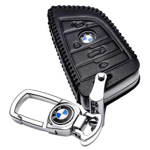 适用于宝马钥匙套5系525 530纯皮3系x1 x3车刀锋i3包ix3扣x5真皮