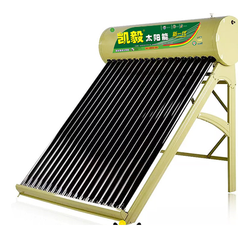 家用太阳能热水器不锈钢水箱太阳能取暖太阳能采暖供热真空紫金管