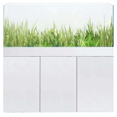 米熊金晶超白五线鱼缸办公桌玻璃