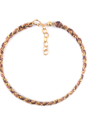 THISNESS许愿纯银镀金风百搭手链