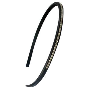 带齿防滑头箍发卡 韩国水钻发箍 刘海压发细发箍黑色发饰洗脸发箍