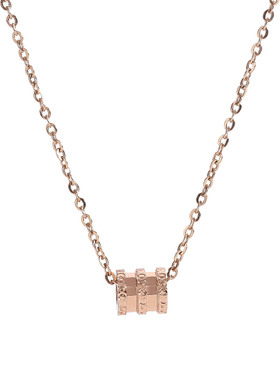 欧美网红925纯银小蛮腰吊坠项链