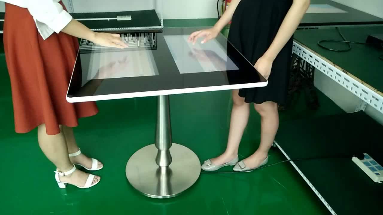 Newest 2 Screens Full Hd Player Multi Touch Screen Table Buy Touch